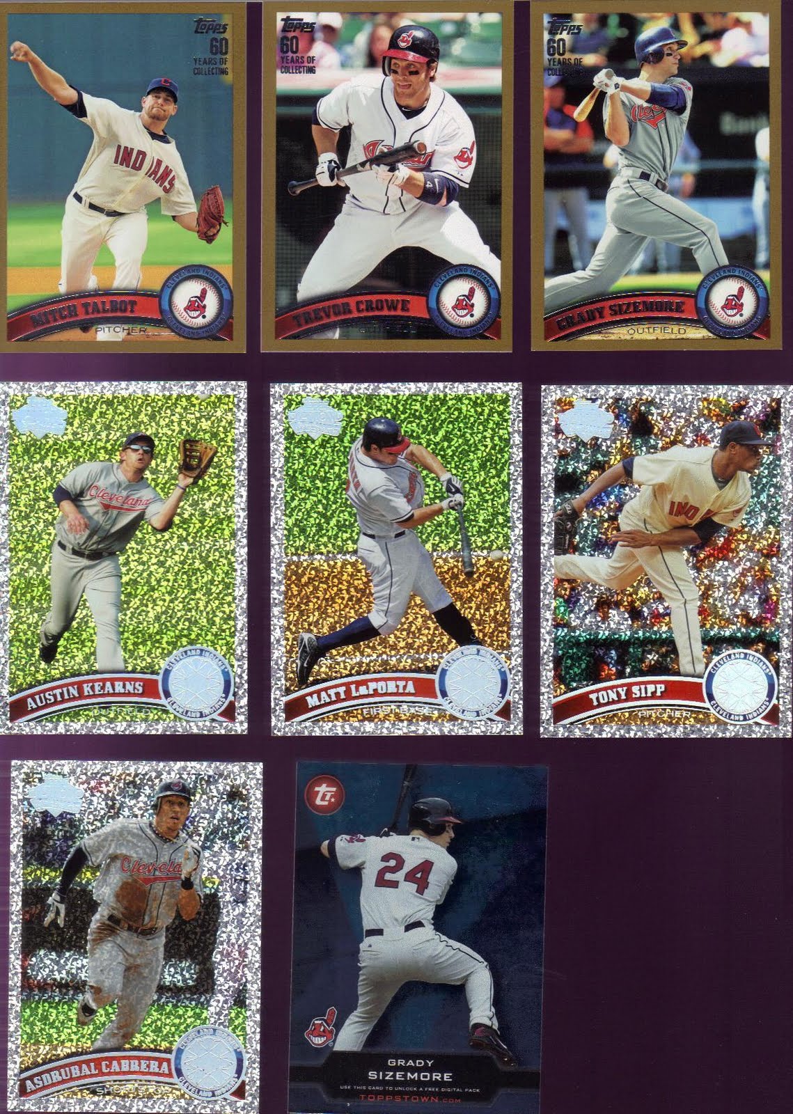 Cleveland Baseball Cards Lucky Breaks