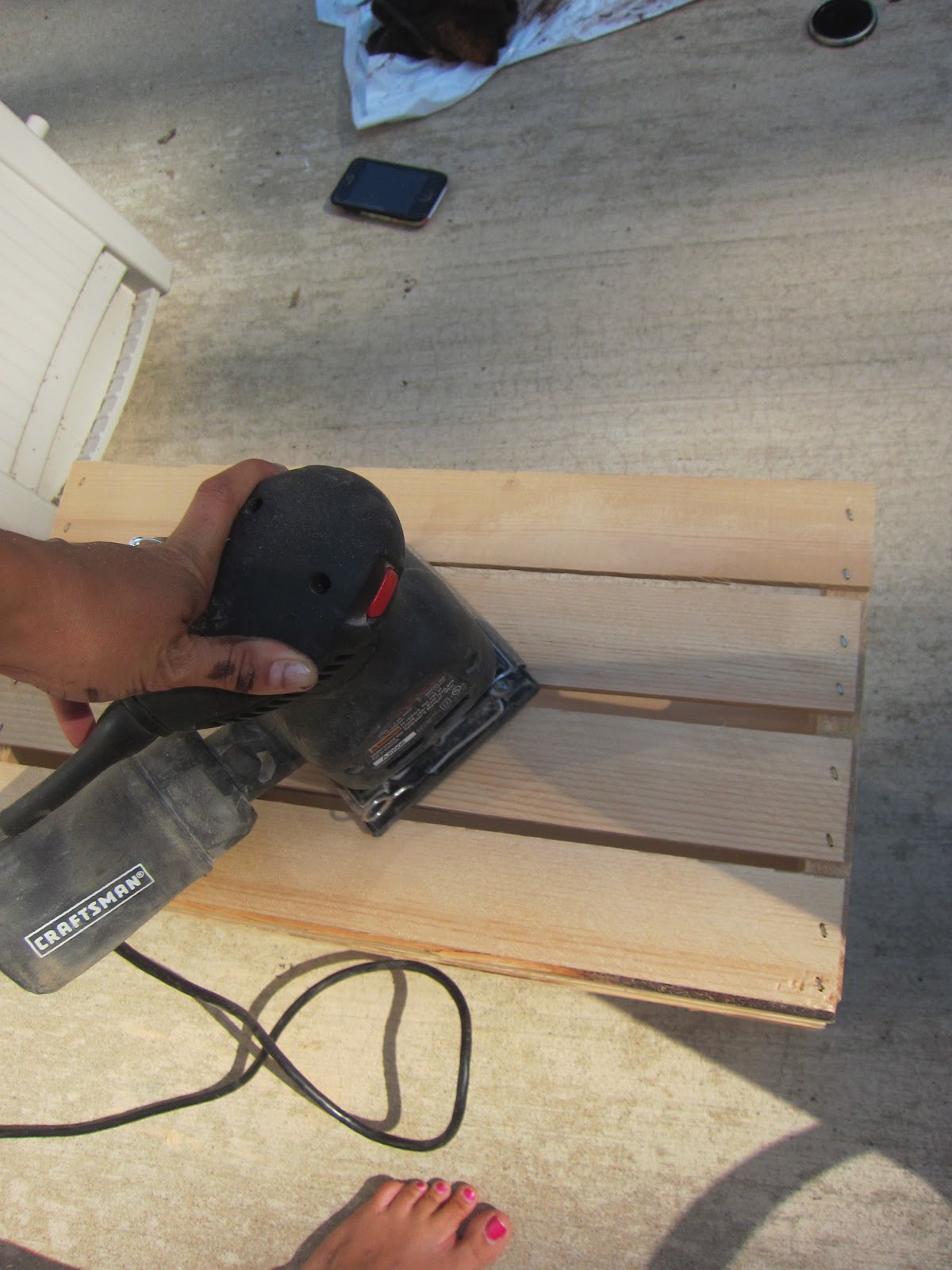 Create. Cook. Teach. DIY Crate Coffee Table