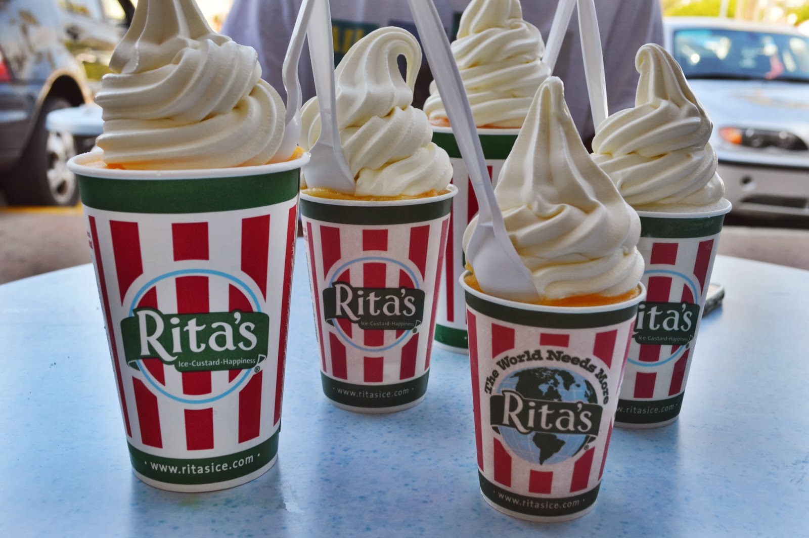 Coffeestrokes. Rita's Italian Ice