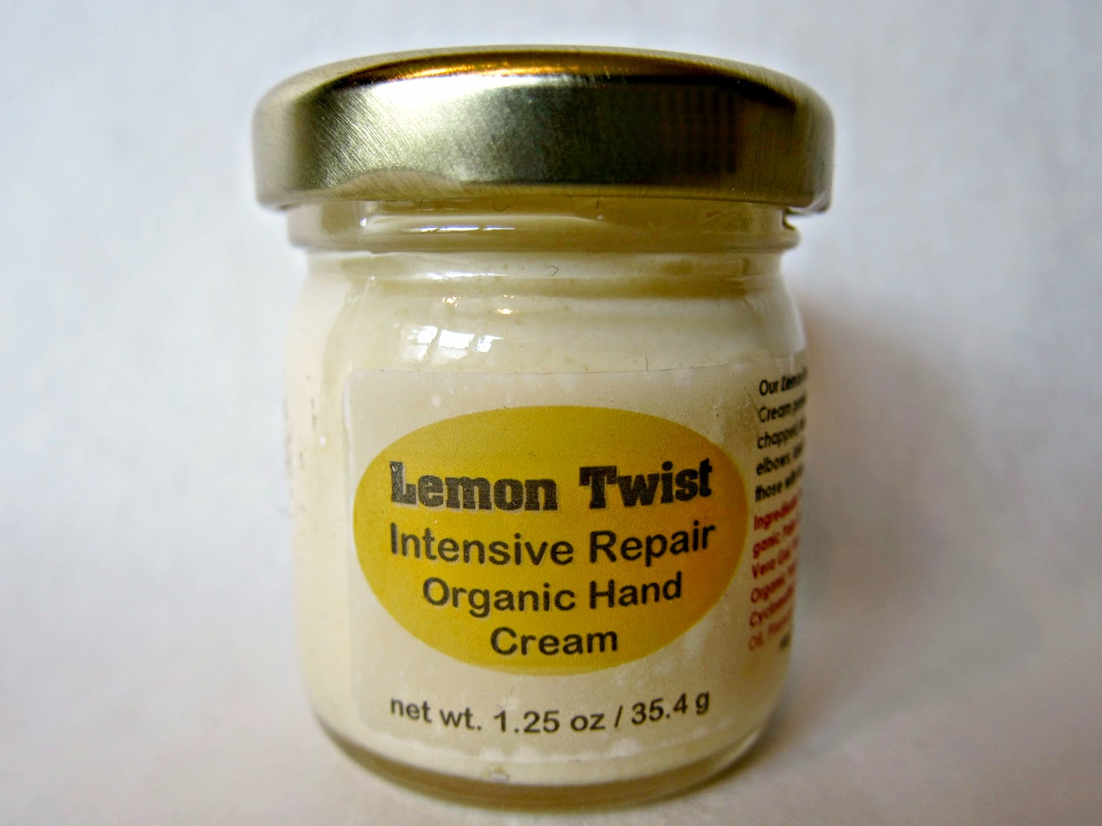  Lemon Twist Intensive Repair Hand Cream