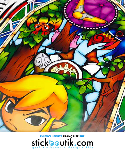  Stickers Muraux géants The Legend of Zelda: The Wind Waker