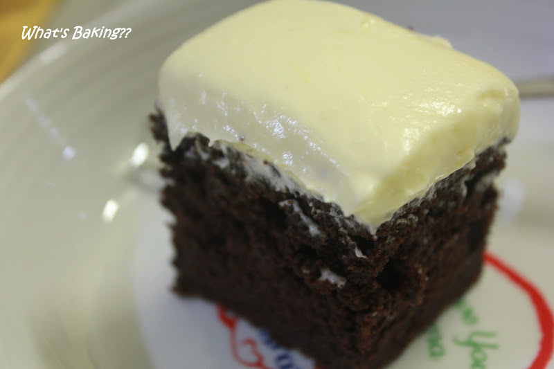 What's Baking?? Chocolate Yogurt Snack Cake