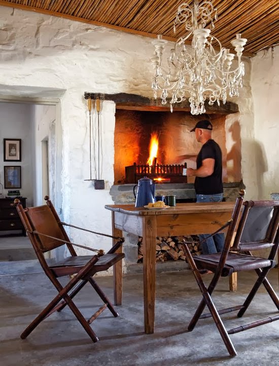 dustjacket attic Interiors Rustic Stone Cottage South Africa