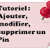 Tutoriel Pinterest : Ajouter, Editer, Modifier, Supprimer un Pin