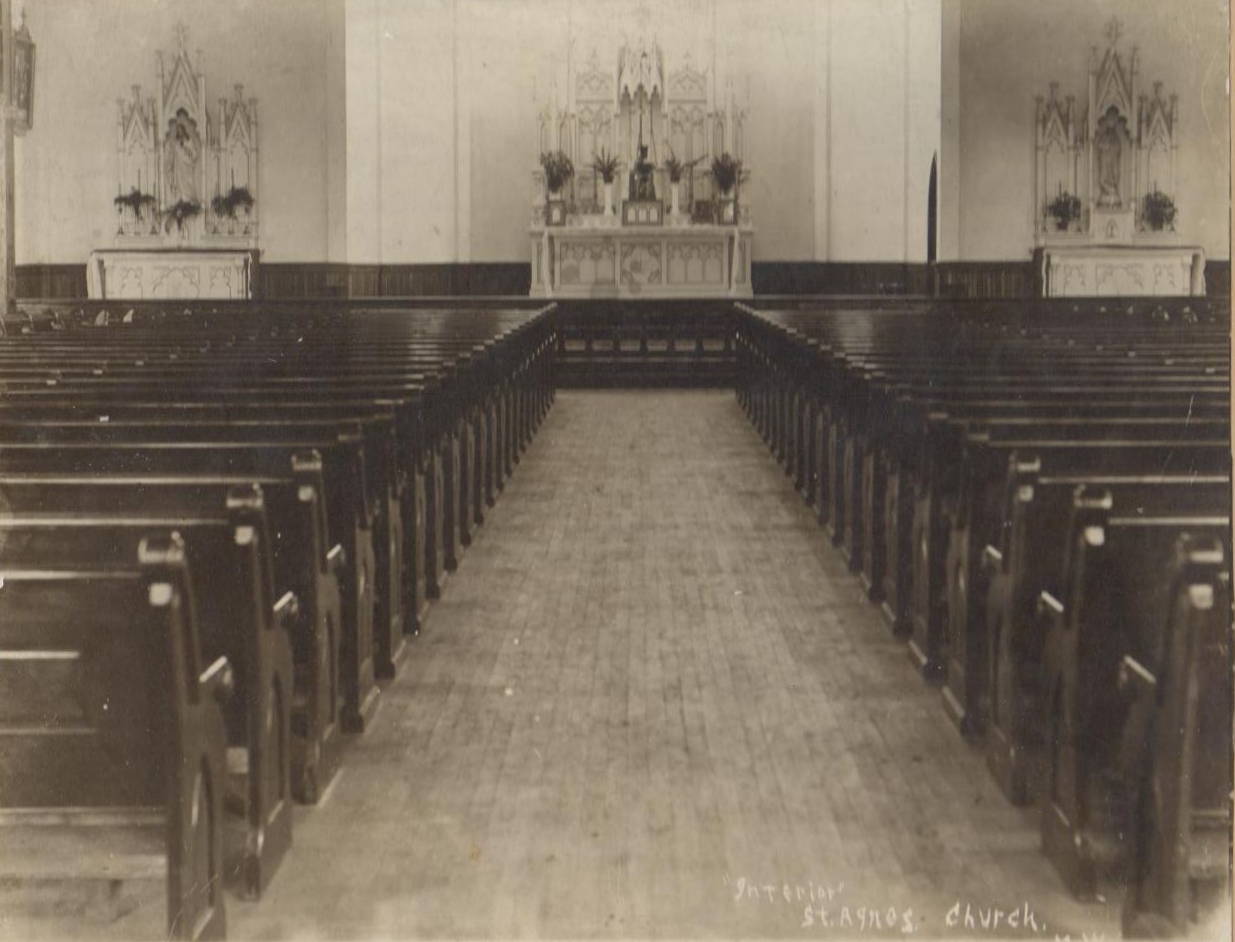 St. Agnes Church_New Waterford_Cape Breton_1913 Cape breton, Cape