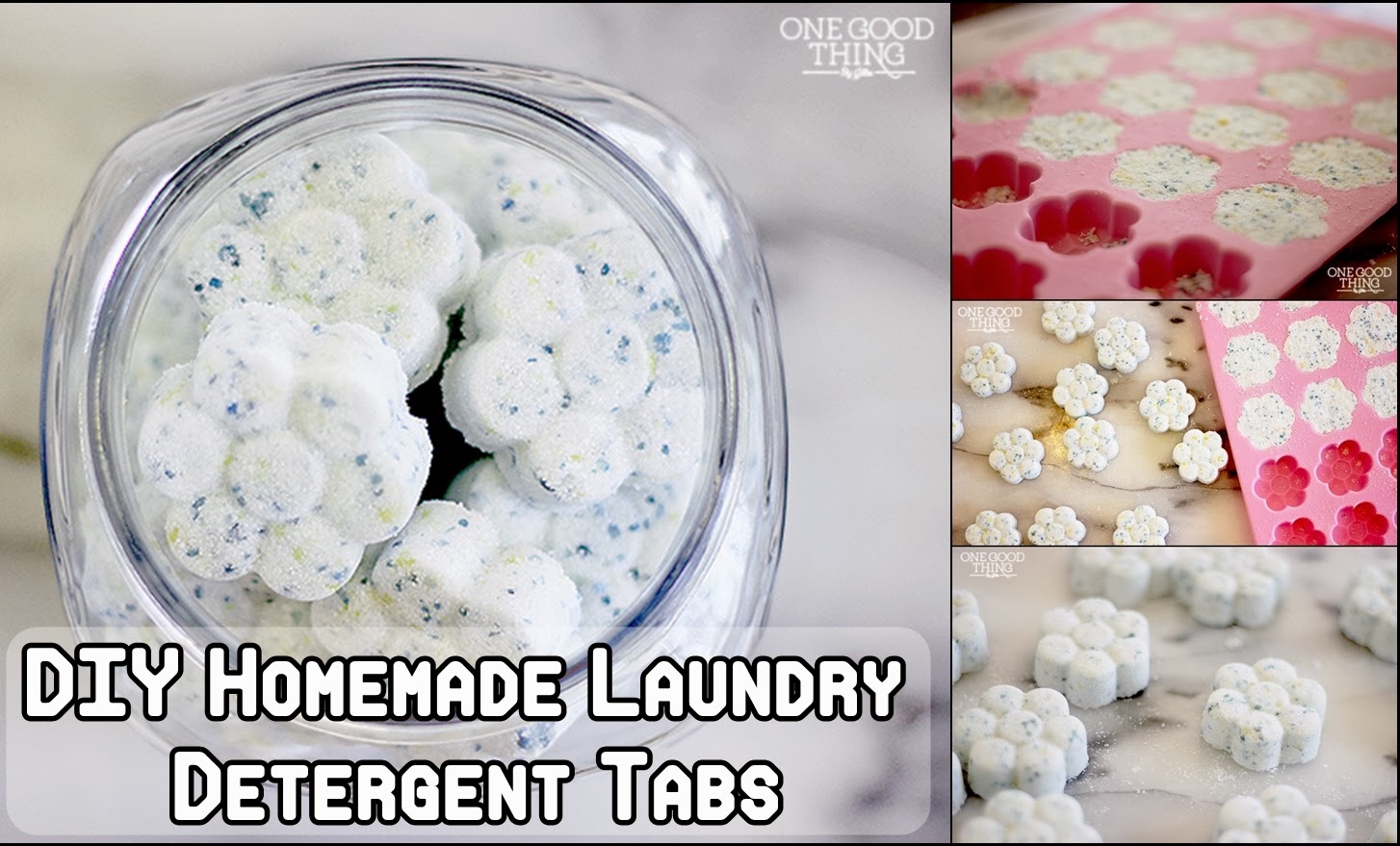DIY Homemade Laundry Detergent Tabs DIY Craft Projects