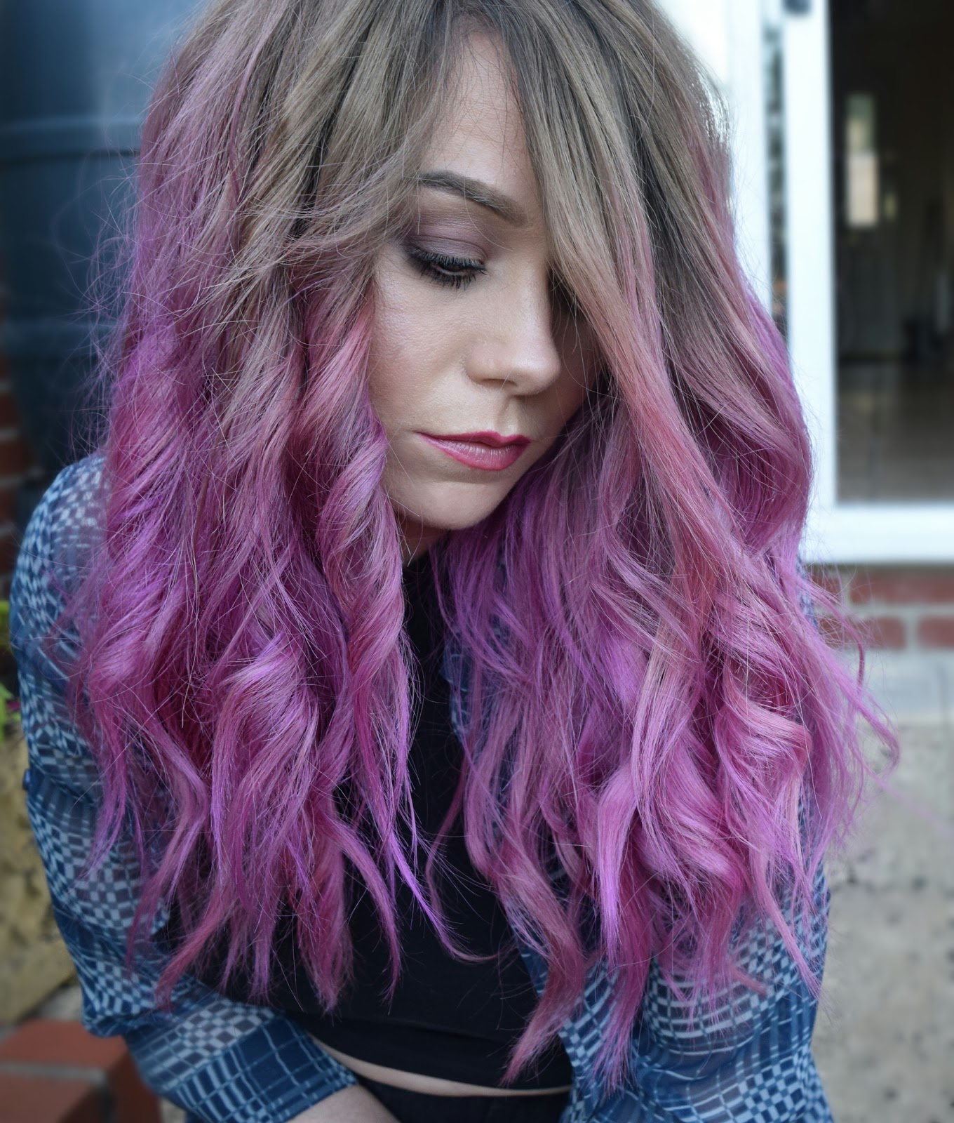 Katy Harmston: DIY Pink Ombre Hair at Home | Under £10.00