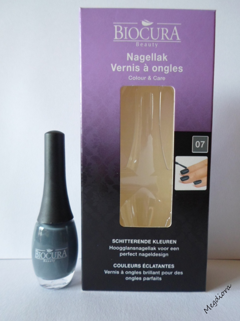 Achats / teste / vernis - Biocura Megdiora nail art