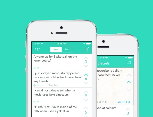 Get a live feed of what people are saying around you. Get a live feed of what people are saying around you.