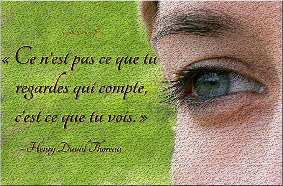 Améliore ton moral Pensées Positives Tout est dans le regard