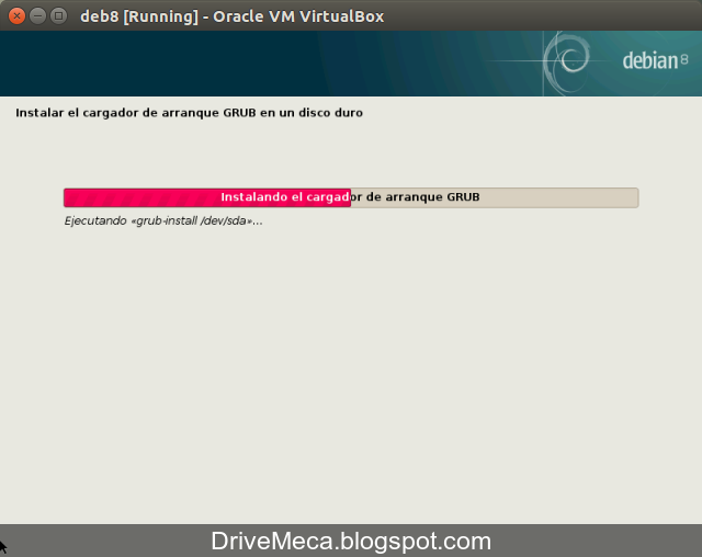 DriveMeca instalando Debian Jessie paso a paso