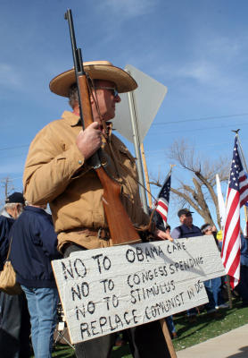 Armed Tea Party Protestor