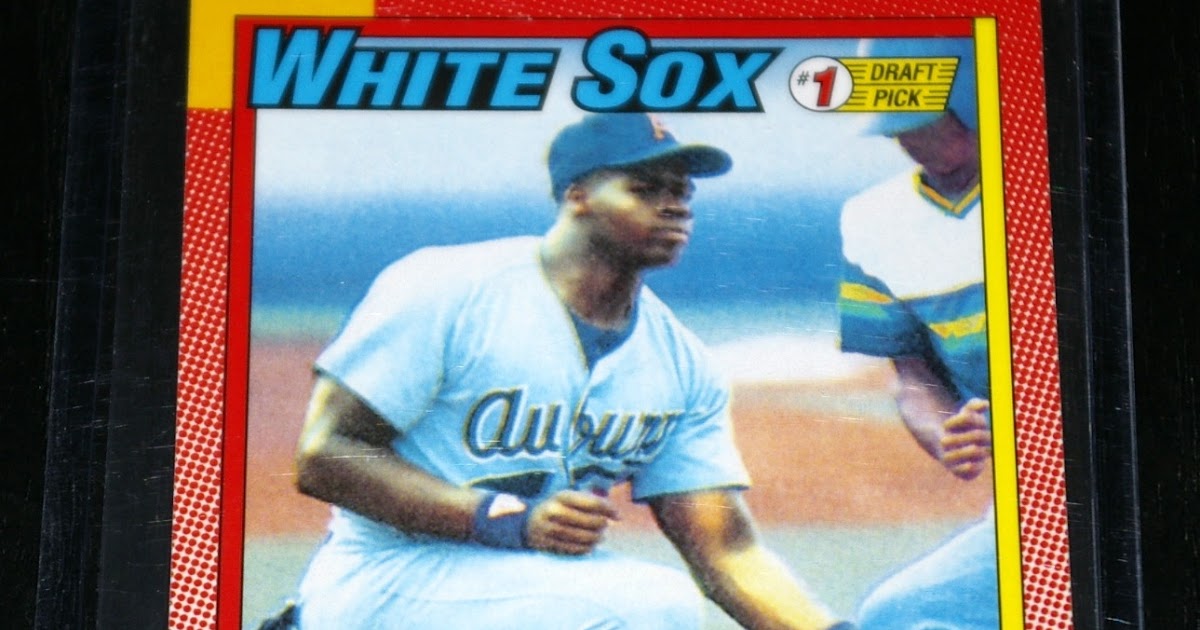 michael jordan frank thomas baseball card