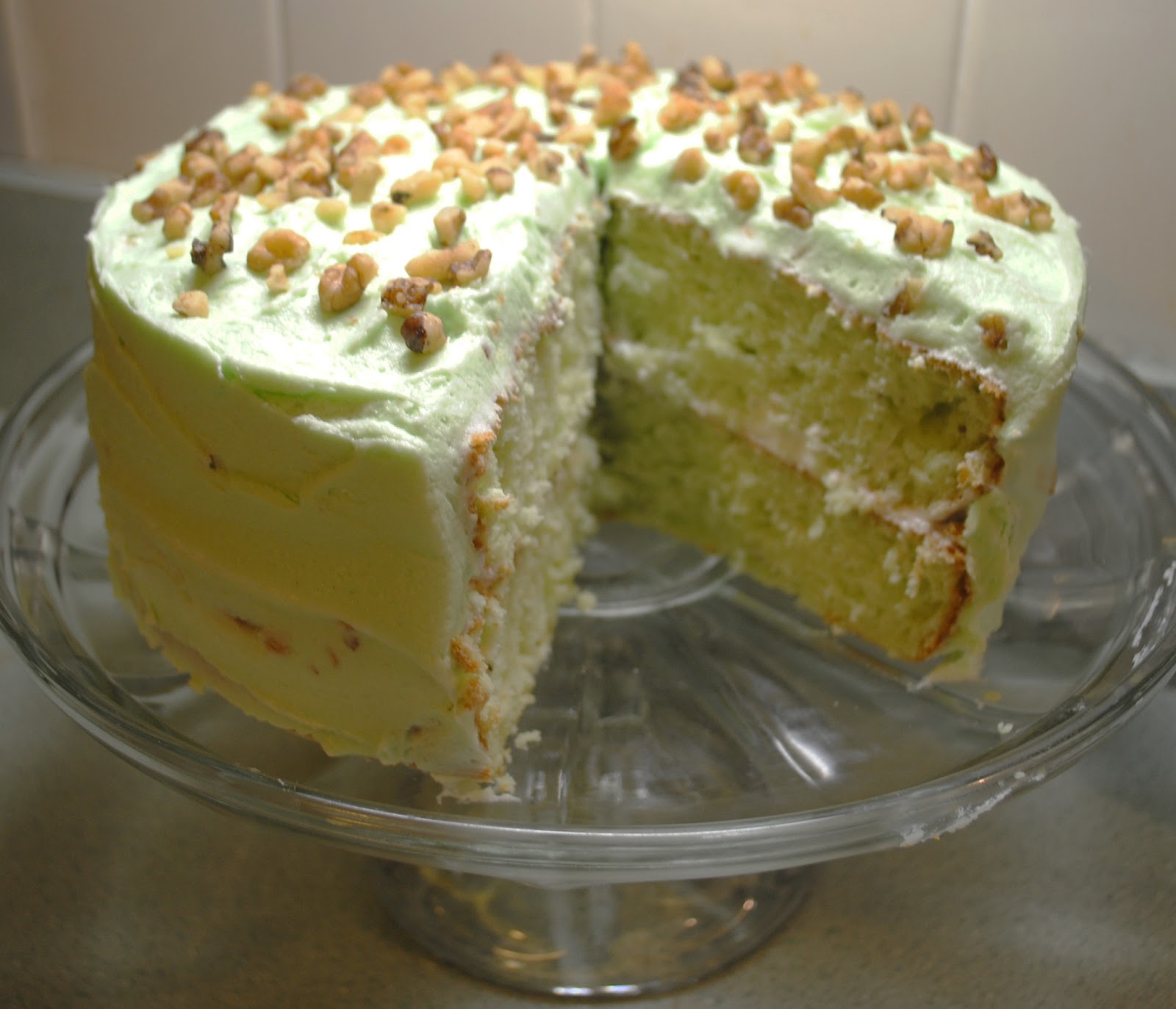 One Day at a Time Pistachio Cake