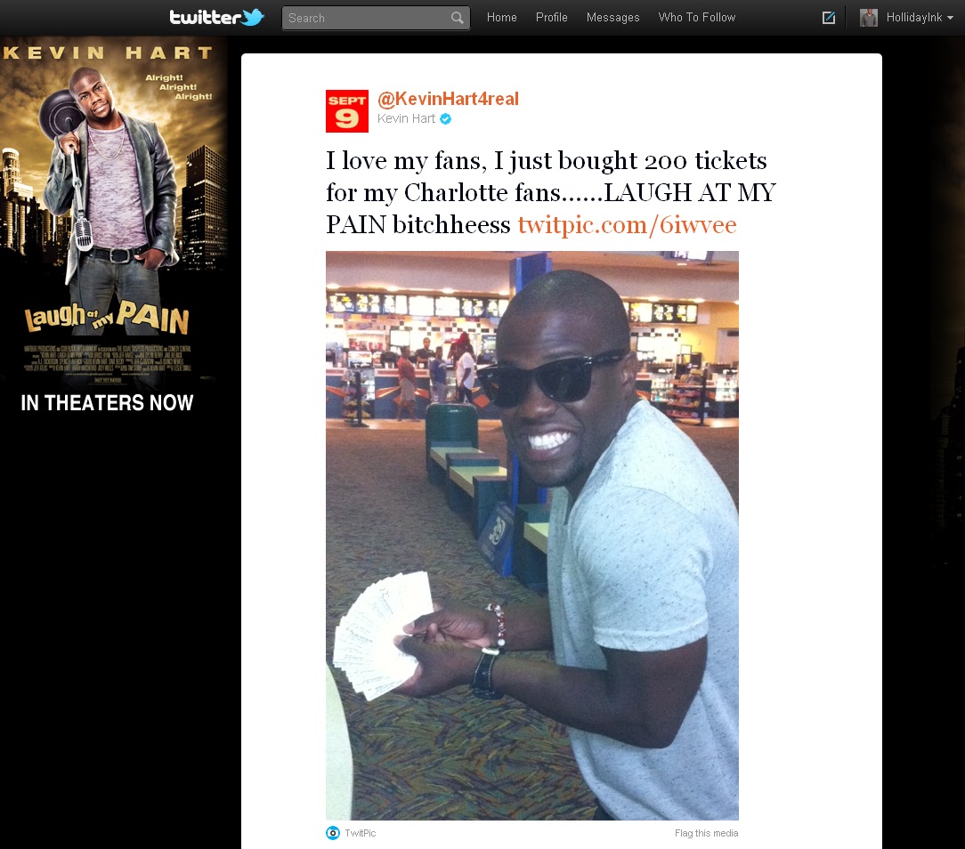 Kevin Hart Pops Up In Charlotte for 'Laugh At My Pain' Grown People
