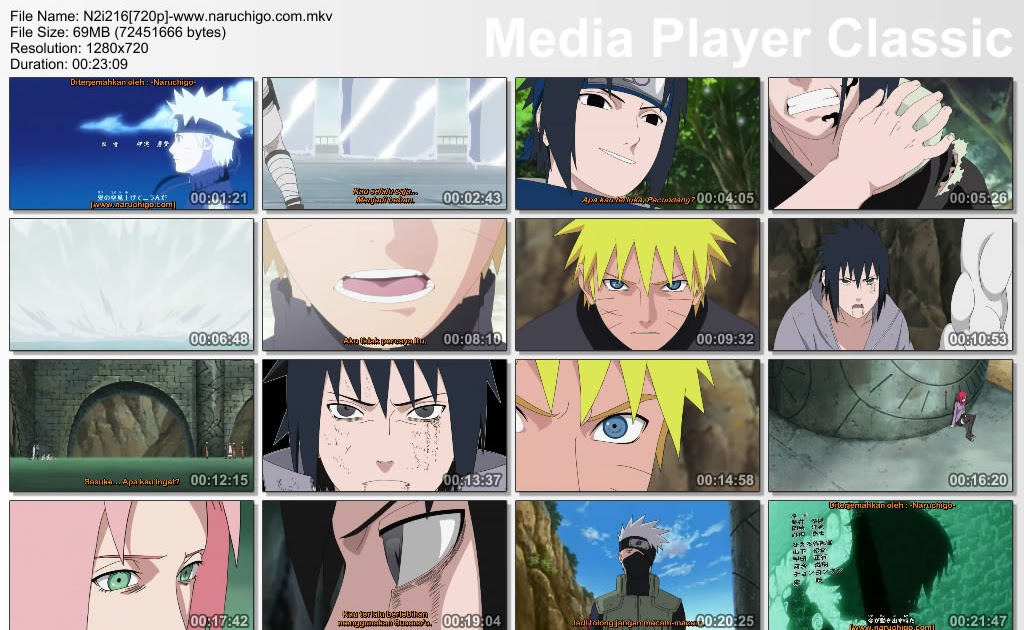 Anime: Naruto Shippuden Episode 216 Subtitle Bahasa Indonesia