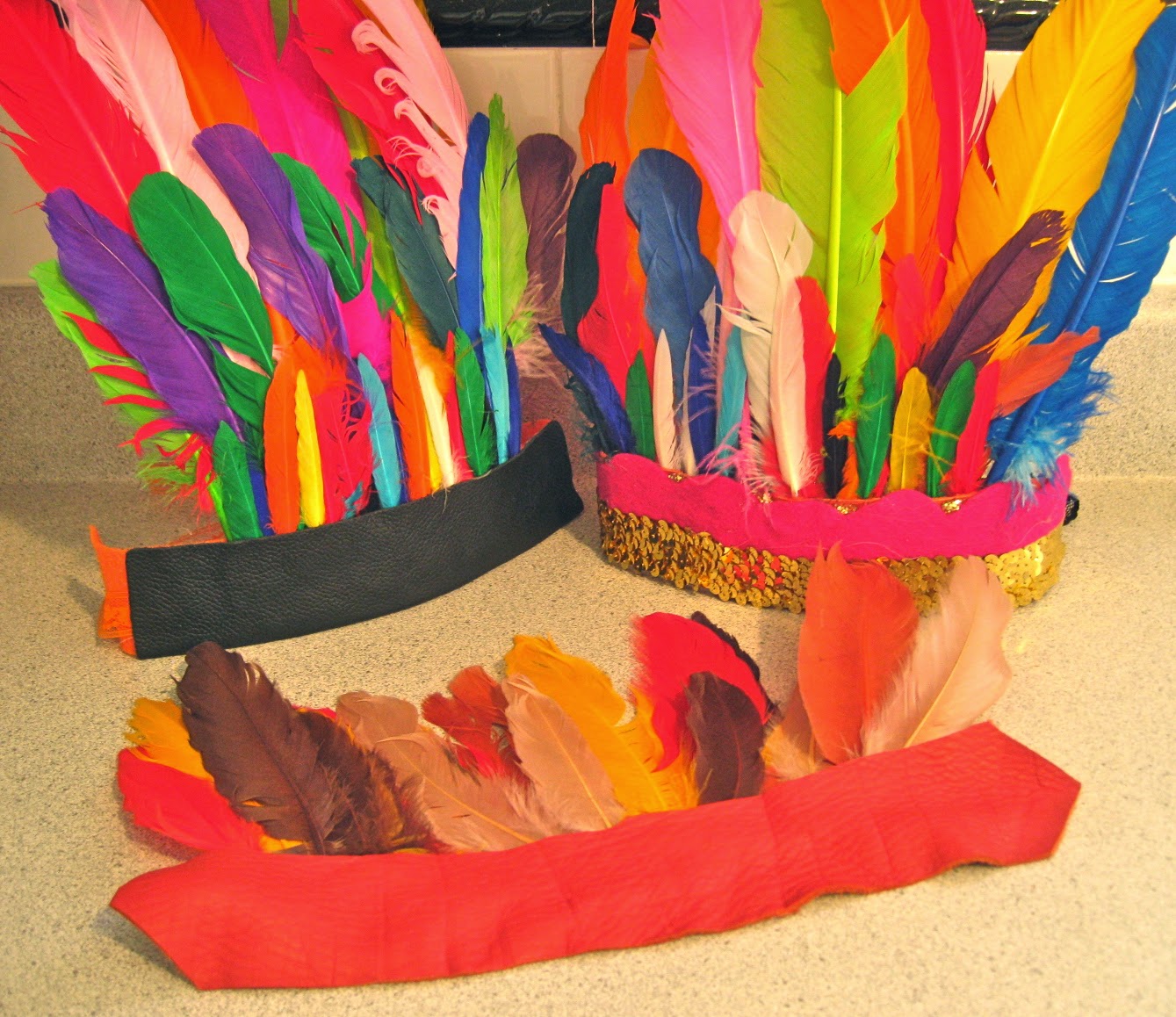 Wanderland Vintage DIY Feathered Headdress