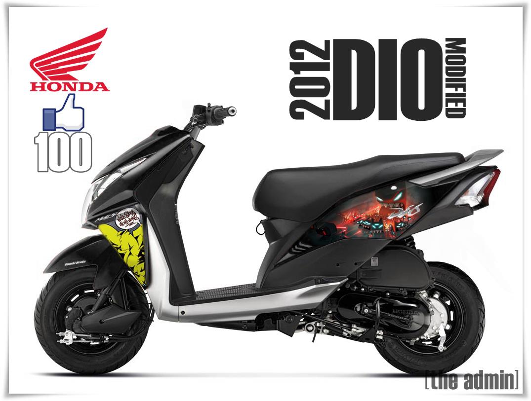 Modified Honda Dio