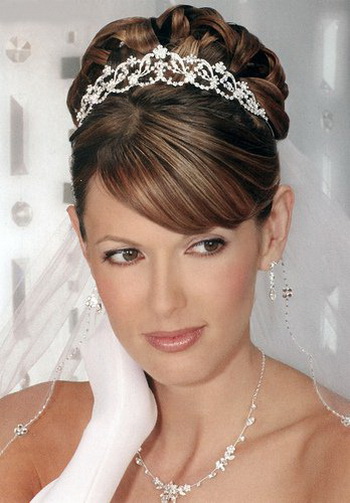 updo wedding hairstyle Bridesmaids Hairstyles Side Ponytail