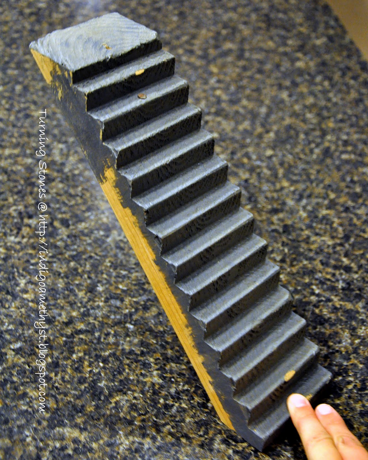 Turning Stones Blog Dollhouse Stairs