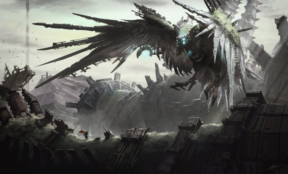 As ilustrações de ficção científica de Thibault Girard Thibault Girard kailyze deviantart ilustrações ficção científica