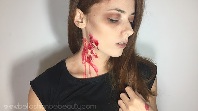 Maquillaje para Halloween | Mi primer maquillaje FX. Maquillaje para Halloween | Mi primer maquillaje FX.