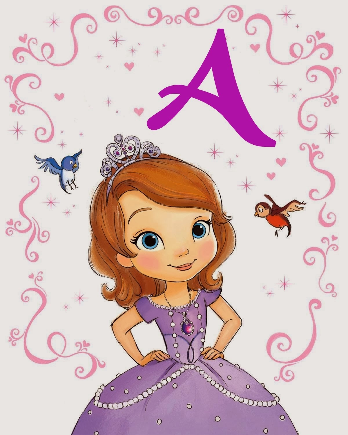 desenho princesa sofia completo