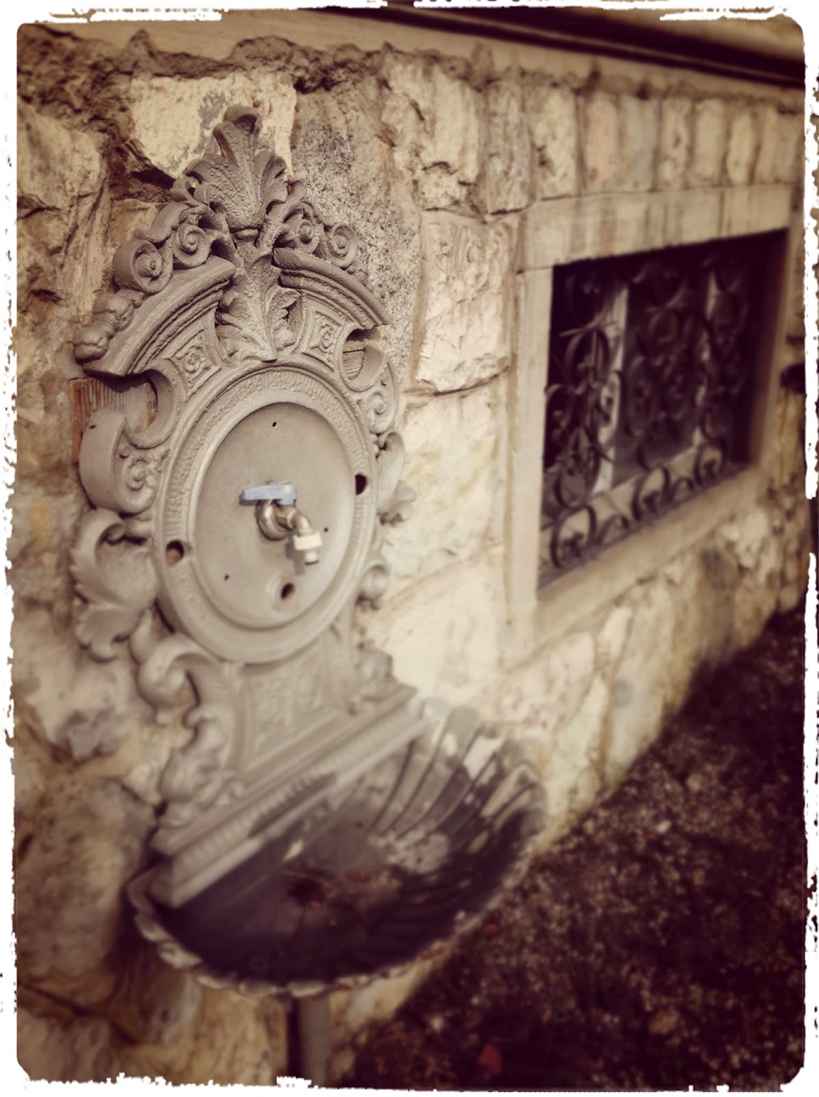 La casa è dove si trova il cuore: la fontana: "chi beve solo acqua ...