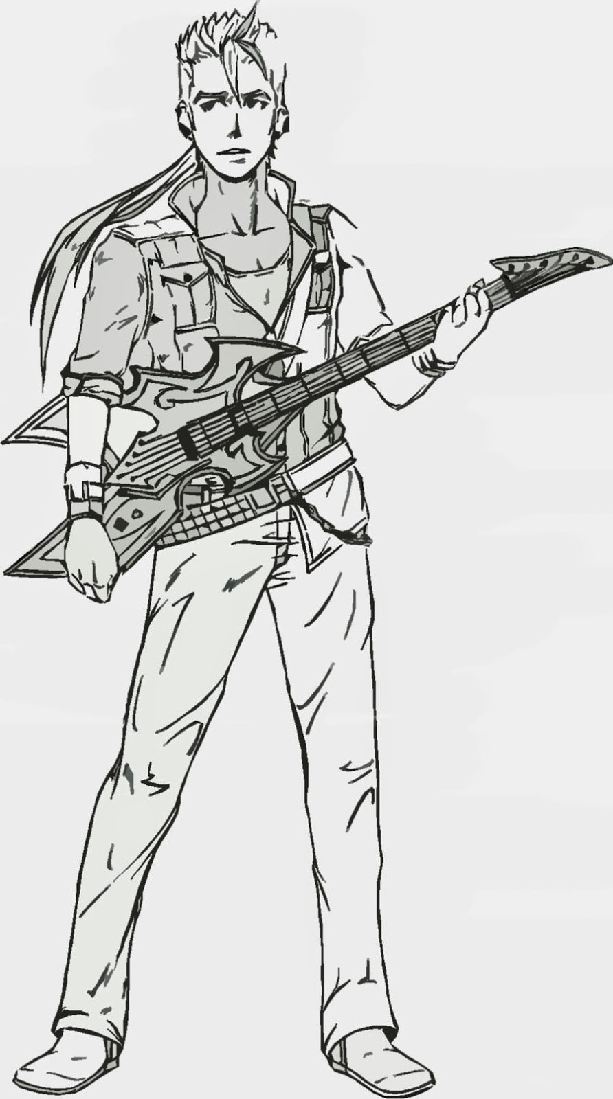 guitarra desenhos para colorir colorir desenhos para colorir