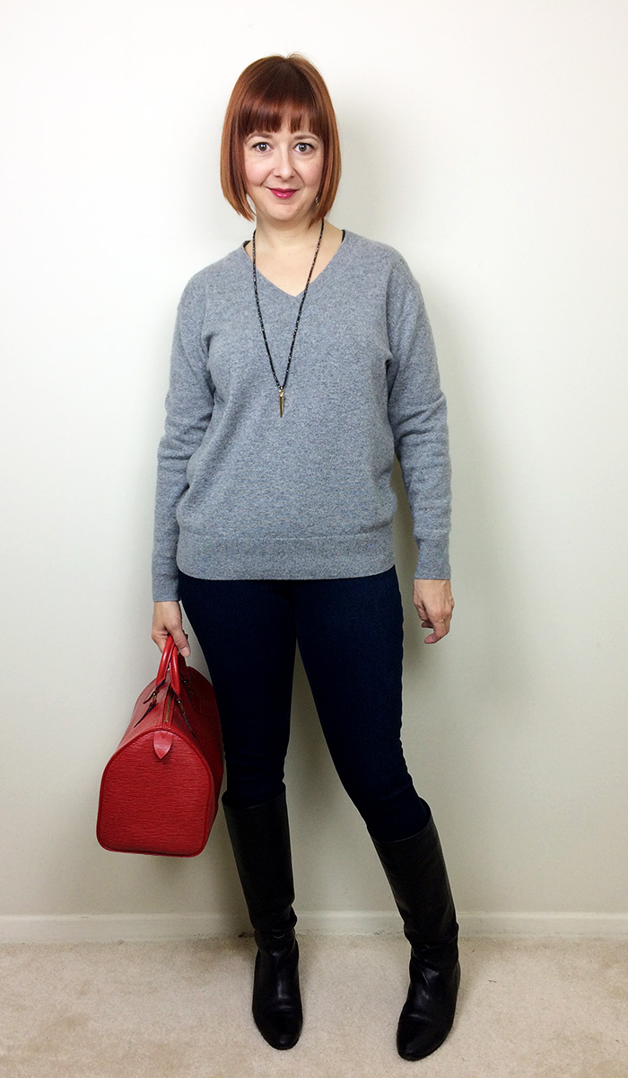 Looks Good from the Back: Adrien: Spanx Jean-Ish Legging Review (and an  outfit.)