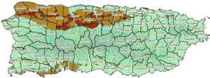 Mapa de los municipios de Puerto Rico Mapa de los municipios de Puerto Rico