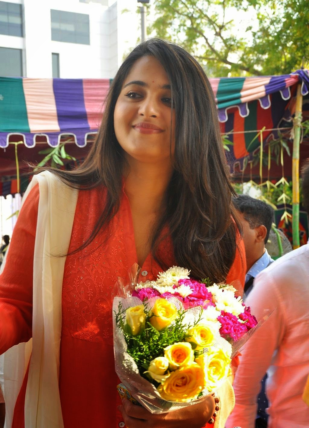 Anushka Shetty pics at Movie Event