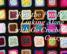 I joined the fun at the Go Crochet Crazy Link-a-Long