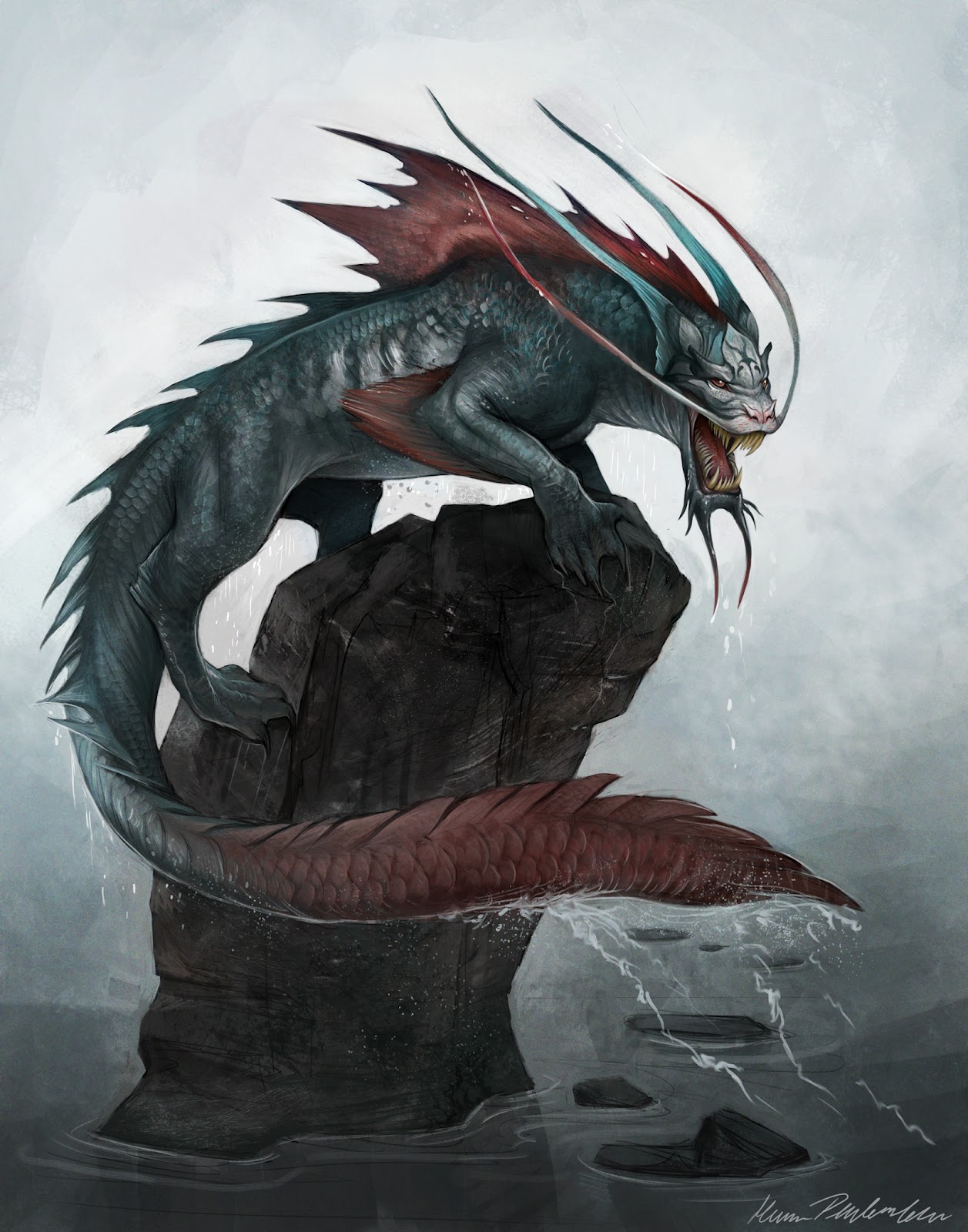 graphite dragons water panther graphite dragons water panther