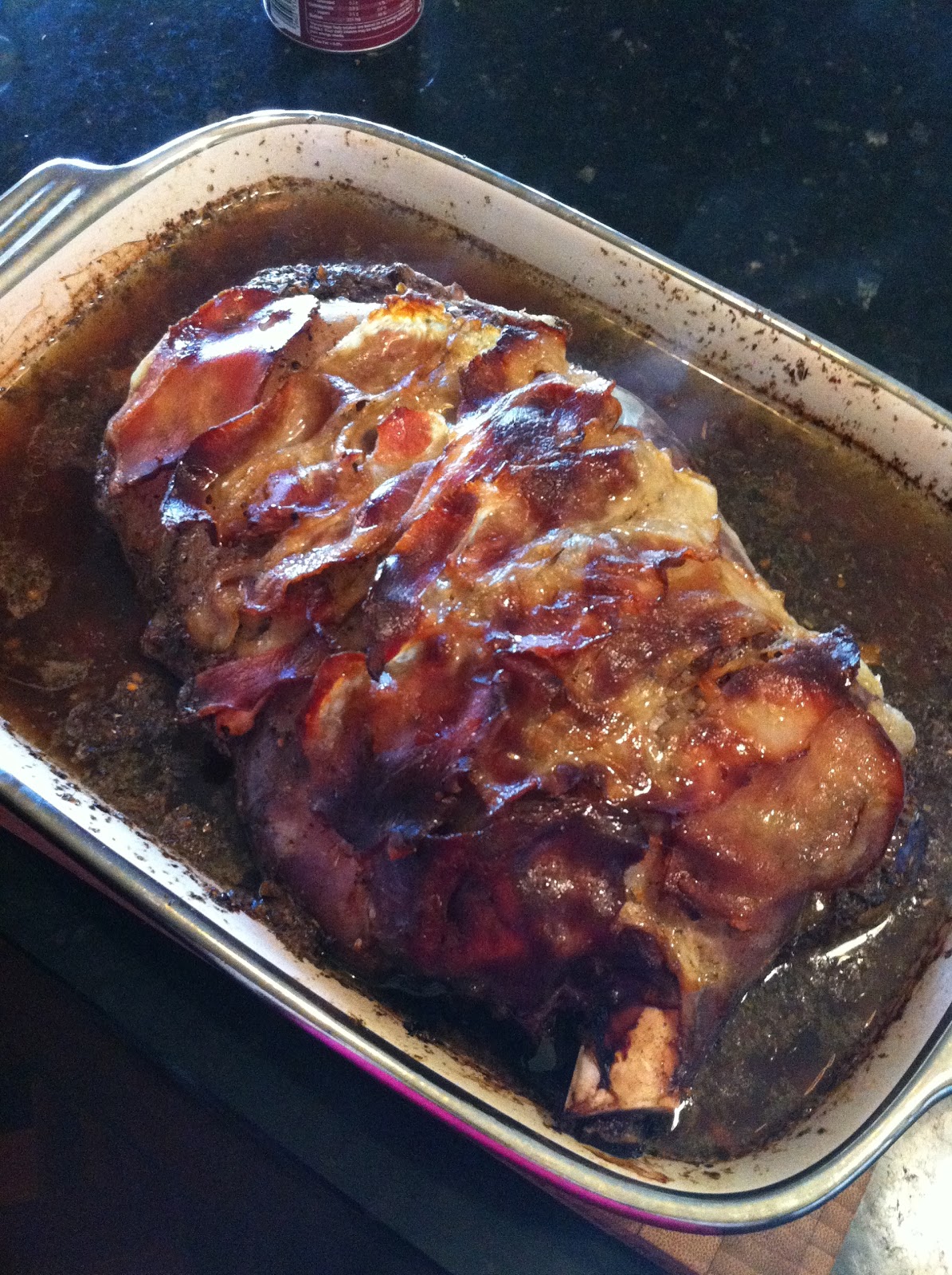 My Jewellery Box Roast Venison with Herbs & Bacon