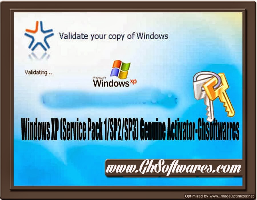 Windows xp genuine activator latest