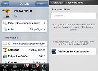 Password Pilot Cydia Tweak Password Pilot Cydia Tweak