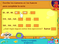 Sistema numérico (series) en Segundo Ciclo de Primaria con Pipo Online Sistema numérico (series) en Segundo Ciclo de Primaria con Pipo Online