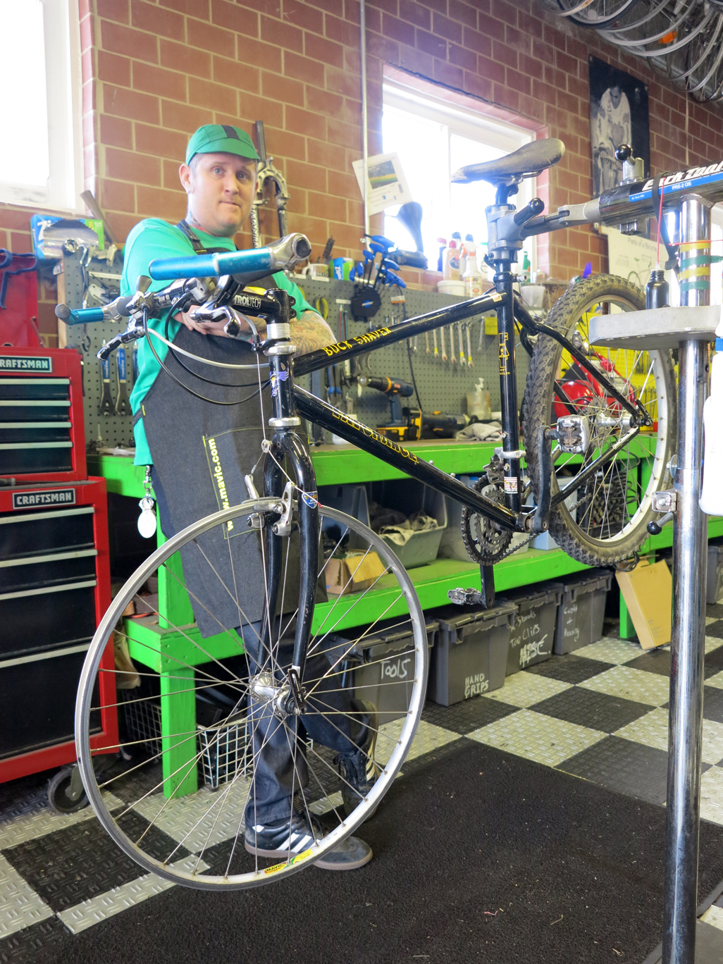 gwadzilla Velocity Bicycle Coop and its new location in Del Ray NOVA