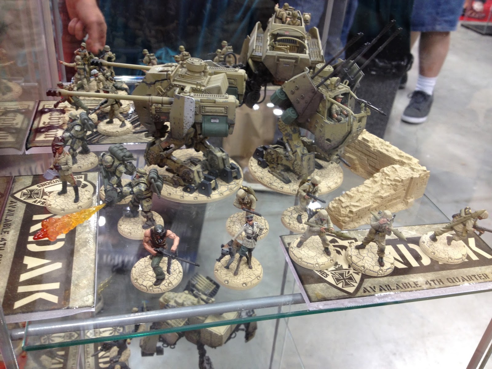 Tabletop Fix Battlefront Miniatures DUST Afrika Korps Previews (via