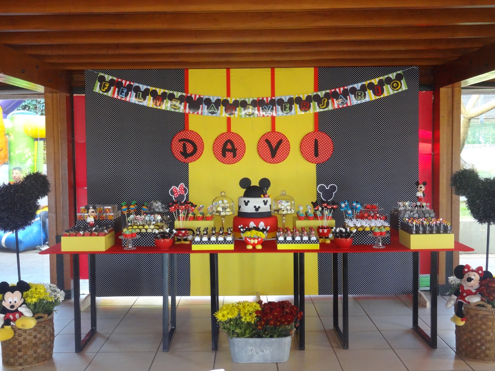 decoracao festa mickey:Festejar é tudo de bom!: Um ano do Davi! Festa do Mickey decoracao festa mickey:Festejar é tudo de bom!: Um ano do Davi! Festa do Mickey