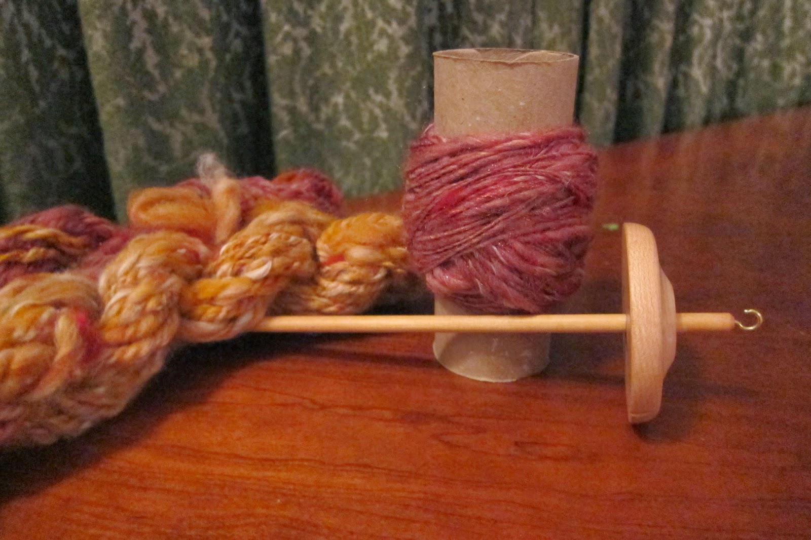 The Gauge Wars Spinning Straw into Gold Navajo Plying