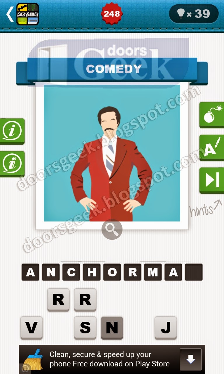 Movie Quiz Level 248 (bubble quiz games) Doors Geek