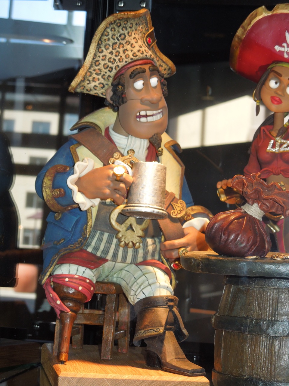 Hollywood Movie Costumes and Props Claymation characters from The Pirates Band of Misfits on