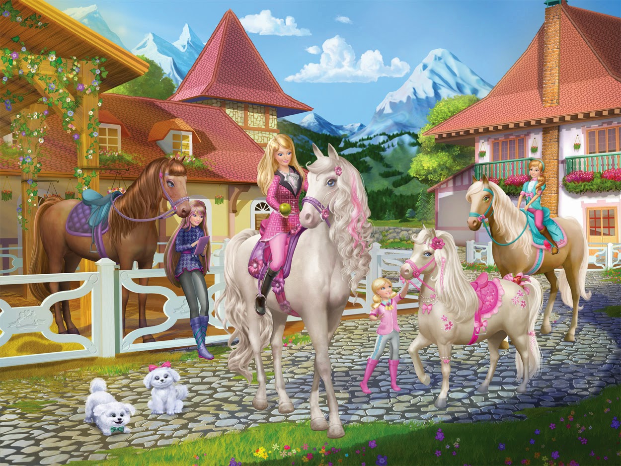 Blog do Diarinho - Diário do Grande ABC: Barbie vive aventuras com cavalos