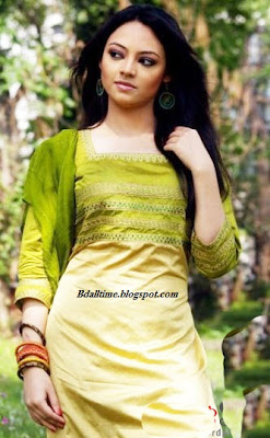 Bangladeshi Entertainment Bangladeshi model Mounita Khan Ishana
