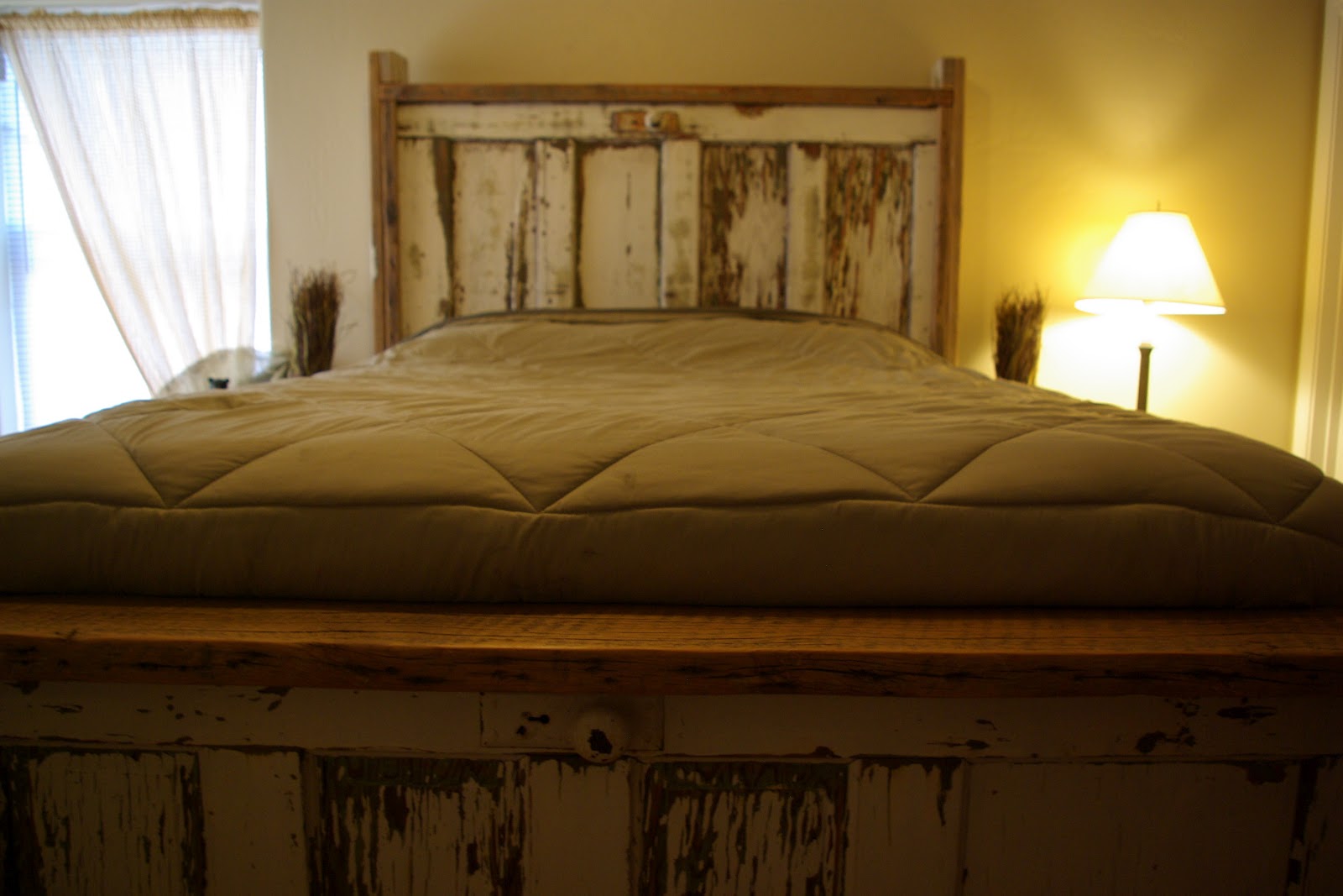 Reclaimed Rustics Vintage Door Headboard