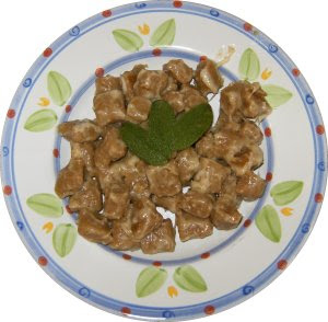 Tocchetti Dumplings with Asiago Cheese