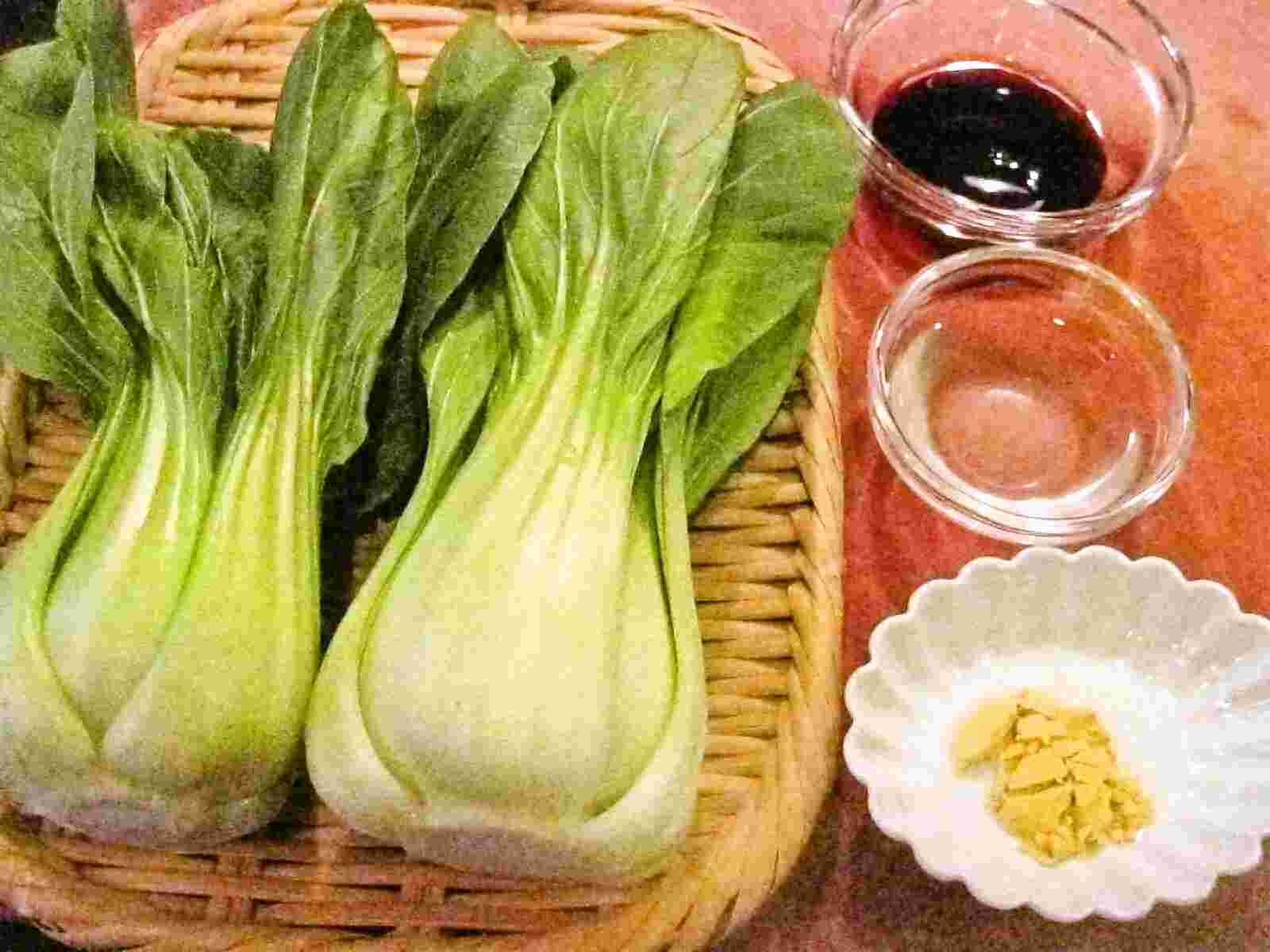 Recipes for Tom Chingensai no karashi oisutaasoosuae / baby bok choy