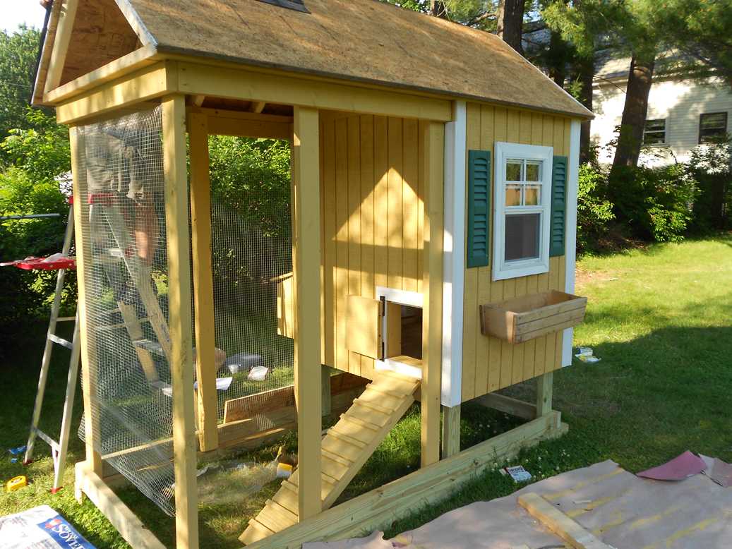 Kristina Wentzell Fine Art 11 Steps to Building a Chicken Coop in